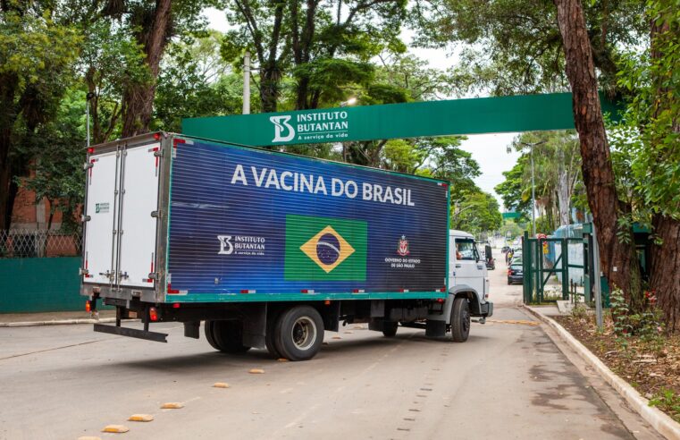 Butantan entrega 1,8 milhão de doses da CoronaVac ao Ministério da Saúde para vacinação de crianças no país