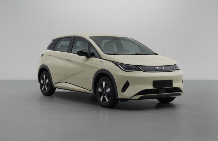 BYD registra novo visual e versão de motor intermediário para o Dolphin na China