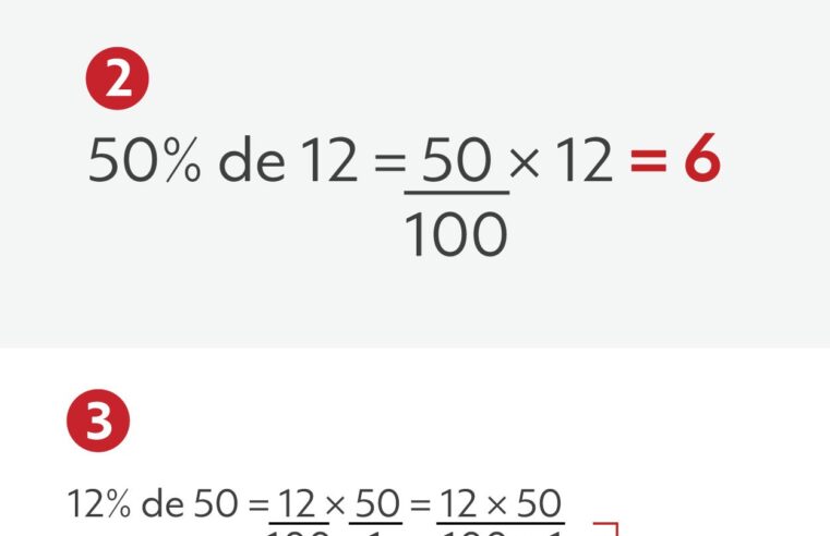 18% de 50 é igual a 50% de 18: truque da ‘porcentagem reversível’ viraliza; entenda
