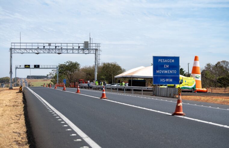 Fiscalização eletrônica de peso começa a multar caminhões; entenda como funciona