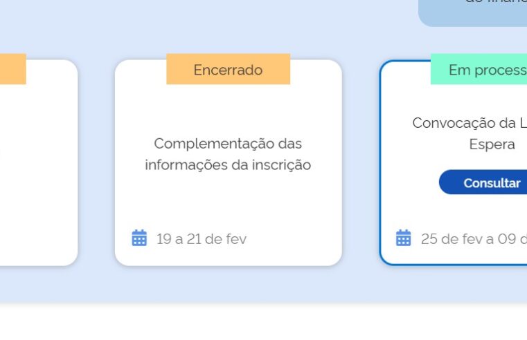 2ª chamada do Prouni e lista de espera do Fies: confira datas para não perder a vaga no primeiro semestre