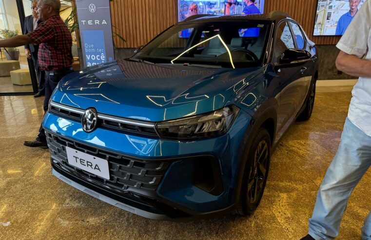Volkswagen inicia produção do Tera, novo modelo da marca, na fábrica de Taubaté, interior de SP