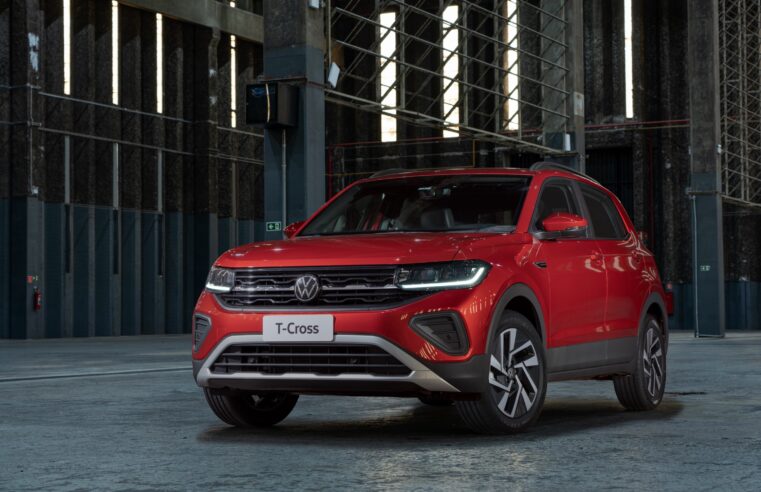 Volkswagen T-Cross é o SUV mais vendido do 1º quadrimestre; veja a lista