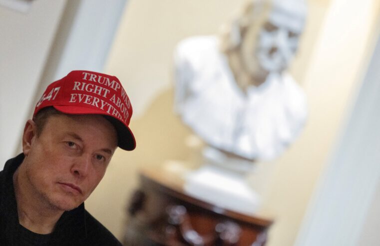 Elon Musk perde R$ 70 bilhões com queda das ações da Tesla após a criação do ‘Partido da América’