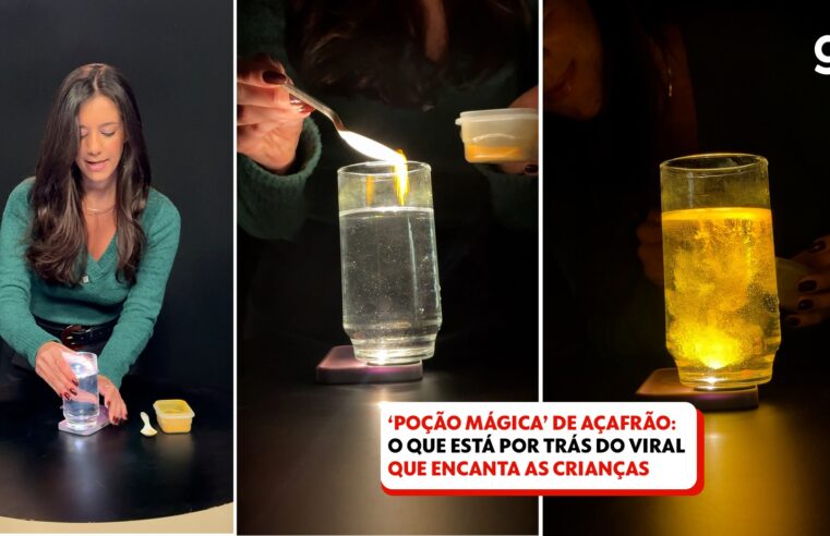 Trend do ‘pozinho mágico’: aprenda truque que deixa crianças e idosos ‘hipnotizados’ (e tenha uma aula de física divertida)