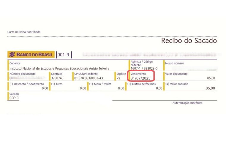 PND: boletos não são atualizados pelo Inep, e candidatos podem ficar de fora da prova usada em concurso público; ‘Estou desesperada’, diz professora